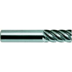 1/4-1/4-3/4-2-1/2 6Fl Reg SE CBD TiAlN-Futura Coated End Mill - Exact Tool & Supply