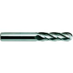 1/4X3 4FL LONG SE BALL CBD TICN- EM - Exact Tool & Supply