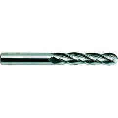 3/16X3 4FL X-LONG BALL CBD EM - Exact Tool & Supply