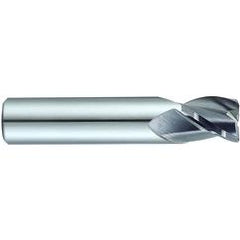 1/4 x 1/4 x 3/8 x 2 3Fl Stub H-35 Carbide For Stainless Steel End Mill - Exact Tool & Supply