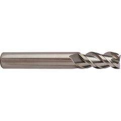 3 × 6 × 26 × 70 mm 2 Flute Square End Carbide End Mill-Plain Shank - Exact Tool & Supply