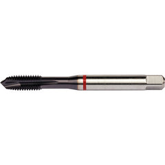 M18x2.5 4 Flute 6H HSS-E PM DIN ANSI Machine Tap - Red Shark for Alloy Steels - Plug Style E-code # E627M18 - Exact Tool & Supply