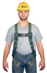 Miller Duraflex Ultra Harness w/Duraflex Stretchable Webbing; Friction Buckle Shoulder Straps & Quick Connect Leg & Chest Straps - Exact Tool & Supply