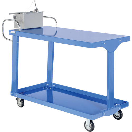 Easy Access Stock Truck W/Table 24 × 48 - Exact Tool & Supply