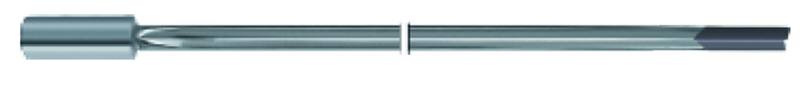 6.95mm Dia-Carbide 80XD Drill-118Â° Point-TiCN - Exact Tool & Supply