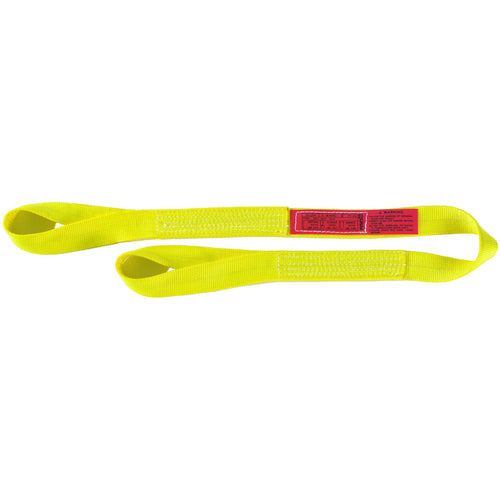 EE2602NTX3 2″ × 3' Eye and Eye 2-Ply Web Nylon Sling - Exact Tool & Supply