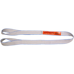EE1801TTX2 1″ × 2' Eye and Eye 1-Ply Web Polyester Sling - Exact Tool & Supply
