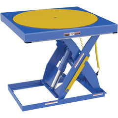 Built-In Manual Scissor Table Carousel-EHLT - Exact Tool & Supply