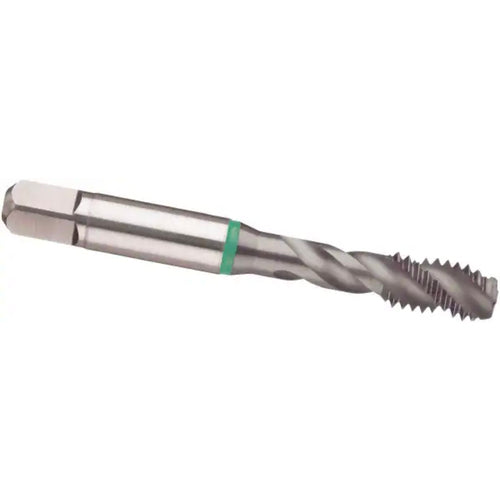 ‎8-32 Dia-H3-2 FL-Std Spiral FL Tap - Green Ring - Exact Tool & Supply