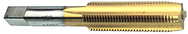 1-1/2-12 H4 6-Flute High Speed Steel Plug Hand Tap-TiN - Exact Tool & Supply