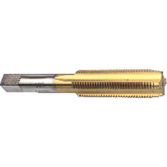 ‎1/2-13 Dia-H3-3 FL-HSS TiN-Plug Spiral Pt Tap - Exact Tool & Supply