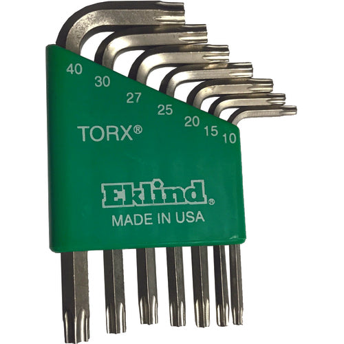 7PC BRIGHT TORX L-KEY SET - Exact Tool & Supply
