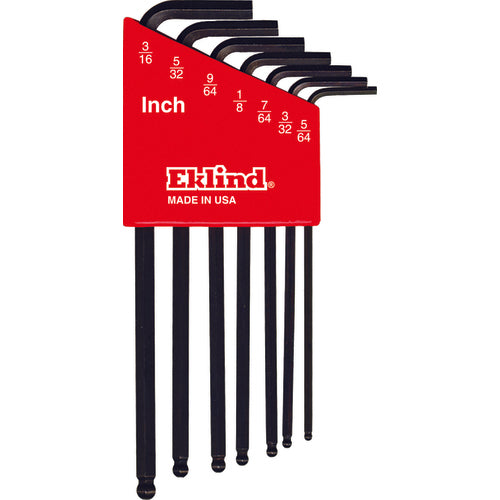 7PC BALL-HEX-L KEY SET - Exact Tool & Supply