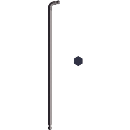 8MM DOUBLE-BALL-HEX-L - Exact Tool & Supply