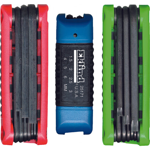 ERGO-FOLD 24PC COMBO KEY SET - Exact Tool & Supply