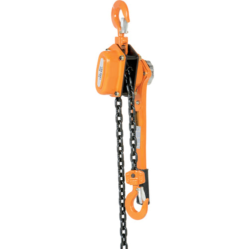 Economy Lever Hoist 3K Capacity 5 Ft - Exact Tool & Supply