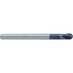 1/8 X 1/4 X 1/5 X 2-1/2 X 1/4 X .121 2Fl H-15 Ball Nose X-Power For Over Hrc55 - Exact Tool & Supply