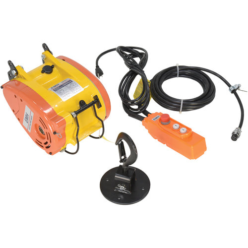 Electric Mini Hanging Cable Hoist 500Cap - Exact Tool & Supply