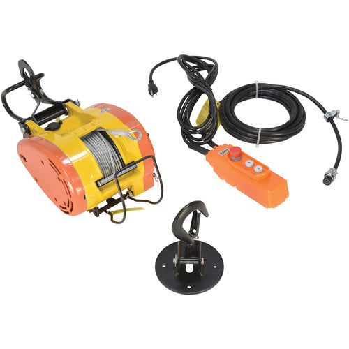 Electric Mini Hanging Cable Hoist 700Cap - Exact Tool & Supply