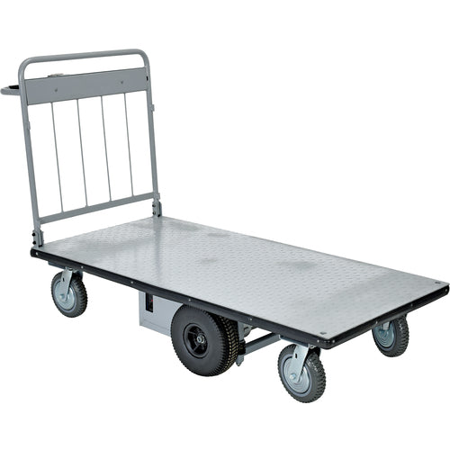 Electric Matl Hndl No Sides Cart 28 × 60 - Exact Tool & Supply
