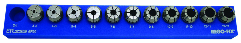 ZWTÂ  / 40 Metric Collet Tray - Exact Tool & Supply