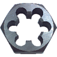 12.0 × 1.75 / Carbon Steel Metric Thread Hexagon Die - Exact Tool & Supply