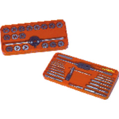 39 Pc. Tap and Round Die Set - Exact Tool & Supply