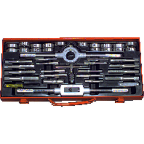 41 Pc. Tap and Round Die Set - Exact Tool & Supply