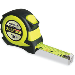 1″WX16' L NEON YELLOW TAPE MEASURE - Exact Tool & Supply