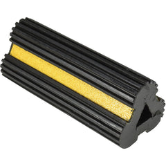 E x truded Rubber Wheel Chock 4.5 × 10 × 3.75 - Exact Tool & Supply