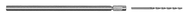 #57 Size - 1/8" Shank - 4" OAL - Drill Extention - Exact Tool & Supply
