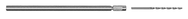 #54 Size - 3/16" Shank - 4" OAL - Drill Extention - Exact Tool & Supply