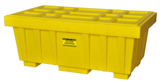 110 GAL SPILL KIT BOX YELLOW W/COVER - Exact Tool & Supply