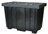 220 GAL SPILL KIT BOX BLACK W/COVER - Exact Tool & Supply