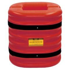 10" COLUMN PROTECTOR RED 24" HIGH - Exact Tool & Supply