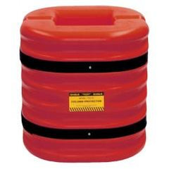 6" COLUMN PROTECTOR RED 24" HIGH - Exact Tool & Supply
