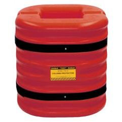 8" COLUMN PROTECTOR RED 24" HIGH - Exact Tool & Supply