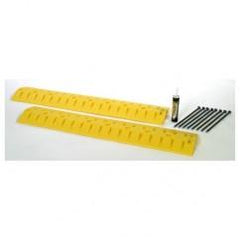 9' SPEED BUMP/CABLE PROTECTOR - Exact Tool & Supply