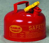 #UI20S; 2 Gallon Capacity - Type I Safety Can - Exact Tool & Supply