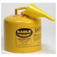 5 GAL TYPE I SAFETY CAN W/FUNNEL - Exact Tool & Supply