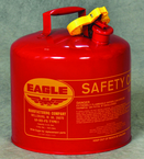 #UI50S; 5 Gallon Capacity - Type I Safety Can - Exact Tool & Supply