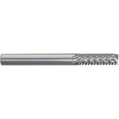 ‎3/32 × 3/8 × 1/8 × 1-1/2 Solid Carbide Router - End Mill Style - Exact Tool & Supply