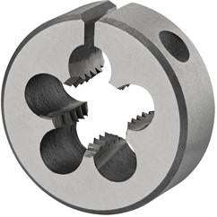 M12X1.75 1-1/2 OD HSS ROUND DIE - Exact Tool & Supply