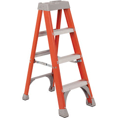 Fiberglass Step Ladder 4 Steps - Exact Tool & Supply