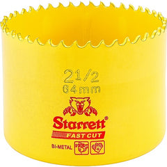 ‎2-1/2″ HSS Fast Cut Hole Saw - Starrett - Exact Tool & Supply