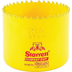‎2-1/4″ HSS Fast Cut Hole Saw - Starrett - Exact Tool & Supply