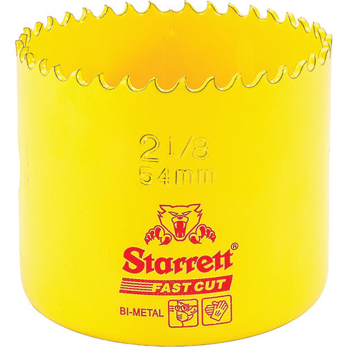 ‎2-1/8″ HSS Fast Cut Hole Saw - Starrett - Exact Tool & Supply