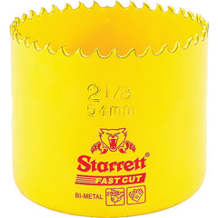 ‎2-1/8″ HSS Fast Cut Hole Saw - Starrett - Exact Tool & Supply