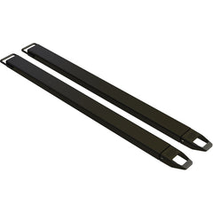 Fork Extensions 4″ × 72″ Standard Black (Pair) - Exact Tool & Supply
