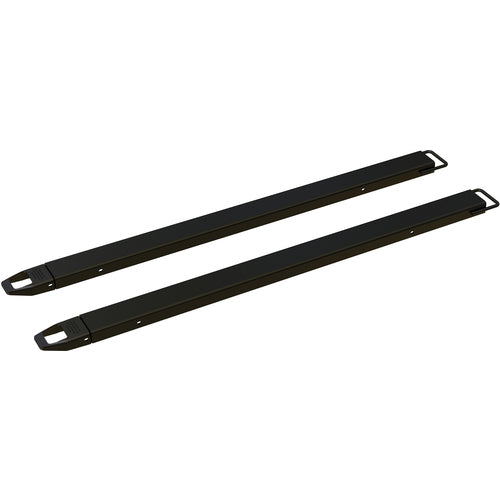 Fork Extensions 4″ × 84″ Standard Black (Pair) - Exact Tool & Supply